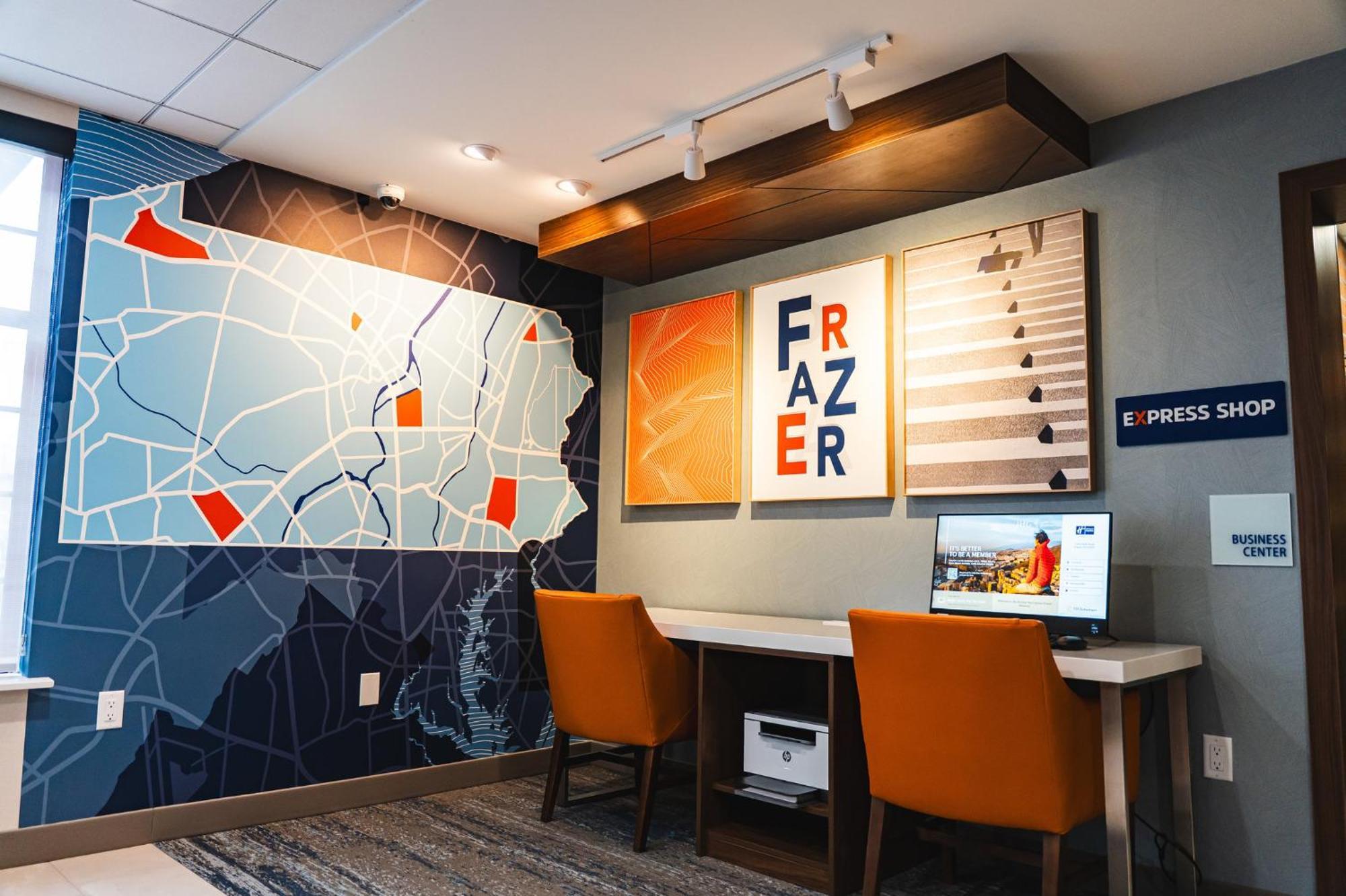 Holiday Inn Express Frazer - Malvern By Ihg Exterior foto